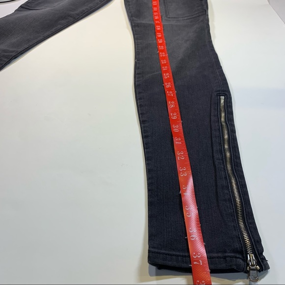J Brand Sz. 26 Photo Ready Kassidy skinny zipper leg cascade grey utility pant - Picture 4 of 14